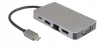 MicroConnect USB-C adapter: 2 x USB3.0, RJ45, HDMI, VGA
