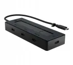 HP 6G842AA USB-C jagaja, must