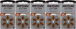 Kuuldeaparaadi patareid Rayovac Extra 312, 30 tk, 180 mAh