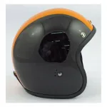 Avatud konstruktsiooniga kiiver Bandit Jet Race, must/oranž, 850 g