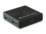 USB-jaotus CONCEPTRONIC, 4 pesa (USB-A 3.0/Mini-B), ilma toiteadapterita