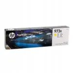 HP 973X tint, kollane, 7000 lk, PageWide Pro 452DW/DWT, 477DW/DWT