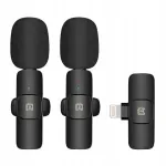 Traadita mikrofon PULUZ PU3150B Lightning-&uuml;hendusega