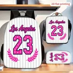 3-osaline &bdquo;Los Angeles 23&ldquo; seljakottide komplekt graafilise tr&uuml;kiga