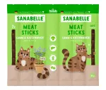 Kasside maiused SANABELLE Meat Sticks lambaliha ja kassim&uuml;ndiga