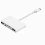 USB 3.0 6in1 m&auml;lukaartide lugeja adapteriga, hub s&uuml;learvutile