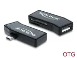 Micro USB OTG kaardilugeja 1 x USB liidesega Delock 91730