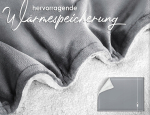 KESSER elektriline soojendav pleed, 130x180 cm, hall