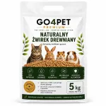 Go4Pet puidugraanulid kassiliivaks, 5 kg, l&otilde;hnatu, &ouml;koloogiline