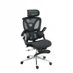 Kontoritool ACTIVEJET YK848, must, ergonoomiline