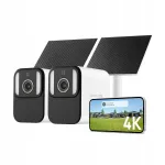 V&auml;ljas kasutatav kaamera ANONA AURORA 4K, 8MP, &ouml;&ouml;n&auml;gemine, p&auml;ikeselaadimine, juhtmevaba, IP67