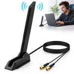 WiFi antenn 2.4G/5G/6G Asus ROG B660 H670 emaplaadile, 6E 2T2R