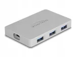 USB jagaja DeLOCK, 7 pesa: 4 USB-C, 3 USB-A