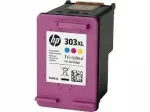 HP 303XL v&auml;rviline tindiv&auml;rv, ~415 lk, T6N03AE, OEM