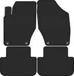 Kummist jalamatid PEUGEOT 307, 308 / CITROEN C4 I, II, 2 cm &auml;&auml;rte ja kinnitustega