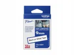 Etiketipael Brother TZE-N221, 9 mm, valge, 8 m, lamineerimata