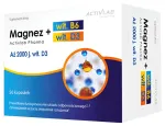 Activlab magneesiumi, B6- ja D3-vitamiini toidulisand, 50 kapslit
