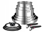 Tefal Ingenio Emotion potil ja pannikomplekt, 11-osaline, roostevaba teras, sangaga