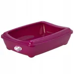 Kassi k&auml;imla raamiga PetNova CAT LIFE KITTYTRAY, roosa, L suurus