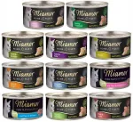 Miamor Feine Filets Naturelle m&auml;rg kassitoit, erinevad maitsed, 11 x 80 g, 880 g
