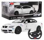 Puldiga juhitav RASTAR BMW M3 valge 1:14, kood 48000