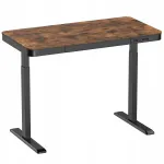 Reguleeritav kirjutuslaud 120x60 Retro Wood USB laadimisega