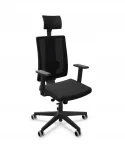 Ergonoomiline kontoritool NAVIGO SM01, must, Nowy Styl