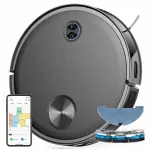 Proscenic V10 3000Pa LiDAR mop WiFi-ga 120 min puhastusrobot