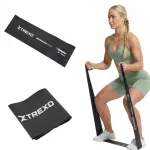 Vastupanu kumm XTREXO 5/5 27-78 kg must 2080 x 45 x 64 mm