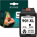 HP 901 XL must tindikassett 20 ml, 1000 lehte, CC654AE