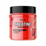 Maasikamaitseline kreatiinipulber Evolite Nutrition 300 g