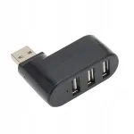 USB jagaja 3 p&ouml;&ouml;rleva USB 2.0 pesaga