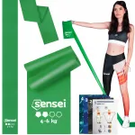 Vastupidavuskumm treeninguks, joogaks ja rehabilitatsiooniks, 2 m, 4&ndash;6 kg