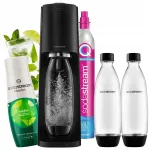 SodaStream TERRA mullitaja, 2 x 1 l pudelit, Mojito siirup