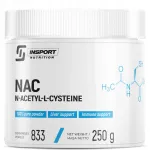 Toidulisand Pure NAC 250g N-ATSE&Uuml;&Uuml;L L-TS&Uuml;STEIIN INSPORT