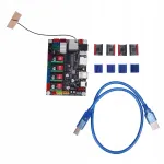 CNC emaplaat DC12V-24V 10A, 4-teljeline, 4R graveerimismasinatele
