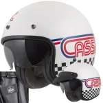 Avatud mootorrattakiiver Cassida Oxygen L (59-60), visiinaga, ECE 22-06