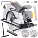 Ketassaag POWERMAT, 2250W, laser, 2 ketast