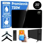 Klaasist infrapunasoojendi PrimeHeat 720W, juhtimine WiFi Tuya