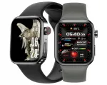 Nutikell Yaxo TAMPA, titaan korpus, GPS, NFC, IP68, SOS, h&otilde;bedane, silikoonist rihmaga