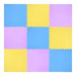 P&otilde;randamatt EVA, 9 osa, 10 mm, 60x60 cm, ONE FITNESS
