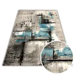 Vaip New Idea Marble, 160x230 cm, t&uuml;rkiissinine