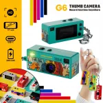 Mini digitaalne kaamera G6 THUMB CAMERA RETRO HD 1984 v&otilde;tmehoidja