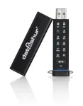 USB m&auml;lupulk iStorage datAshur 4GB, USB 3.0, kr&uuml;pteeritud, PIN-koodiga, must