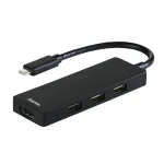 USB jagaja Hama 135762, 3 &uuml;hendust