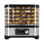 PRIMAV toidukuivataja, 2 suurt INOX sahtlit, 450W, taimer