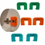 Hinge magnetilised esikinnituse vahed 2 mm, 3 mm, 4 mm, 6 tk