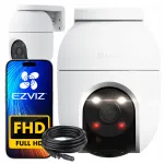 IP-j&auml;relevalvekaamera EZVIZ C8C, WiFi, liikumisj&auml;lgimisega, Full HD, 10 m kaabliga