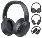 Juhtmevabad hallid k&otilde;rvapealsed k&otilde;rvaklapid EDIFIER W820NB Plus V25 ANC ja Bluetoothiga