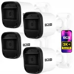 IP kaamera BCS-B-TIP15FR3(2.0), 5 MP, 4&times; suum, IR kuni 30 m, mikrofoniga